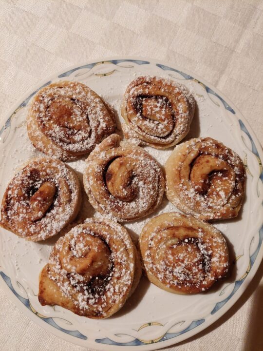 Zimt-Apfelschnecken