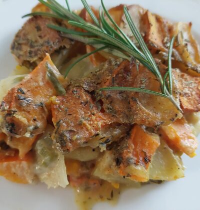 Bild Kuerbis-Kartoffel-Auflauf